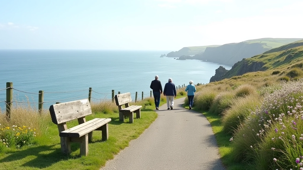 Cliff walk wayfinding and experience design